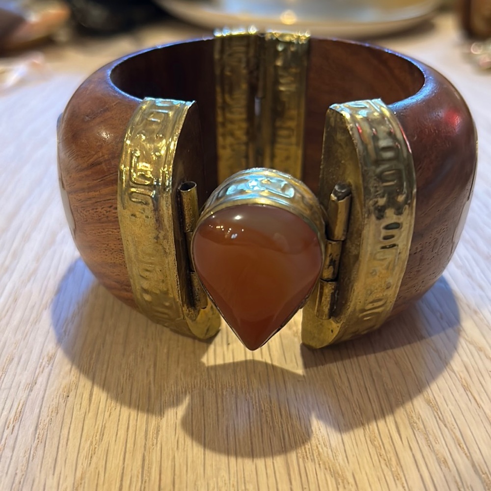 Wooden bracelet